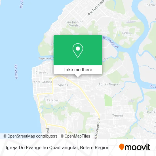 Igreja Do Evangelho Quadrangular map