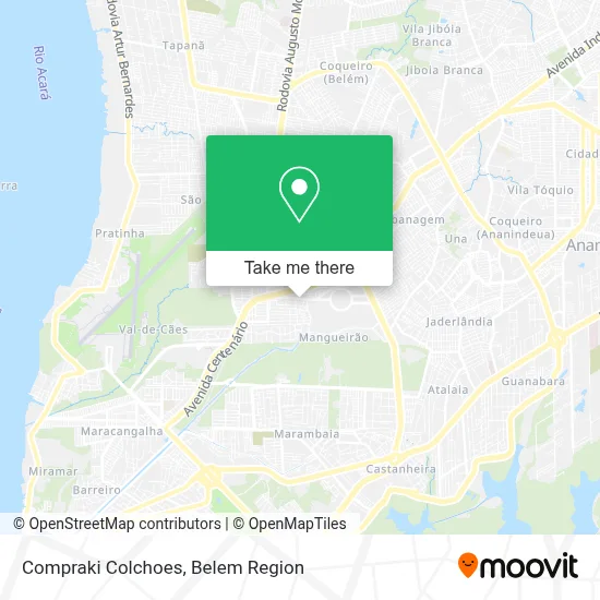 Compraki Colchoes map