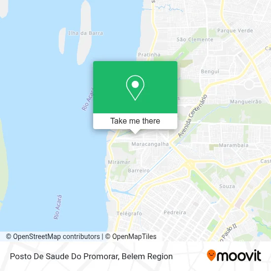 Posto De Saude Do Promorar map