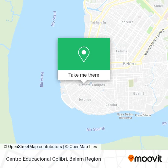 Centro Educacional Colibri map