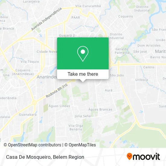 Casa De Mosqueiro map