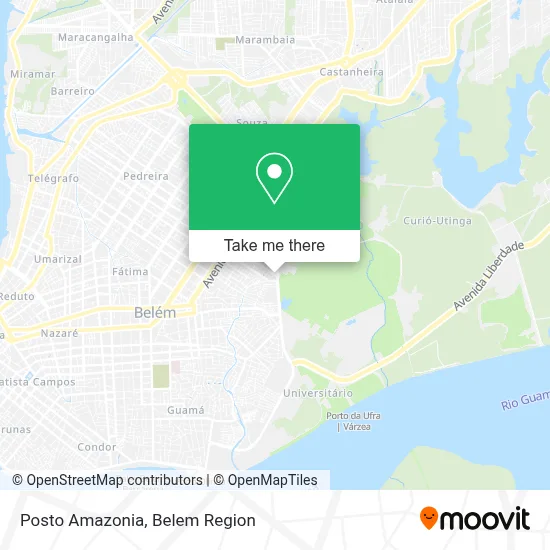 Posto Amazonia map