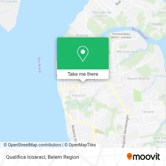 Qualifica Icoaraci map