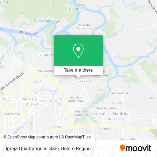 Igreja Quadrangular Saré map