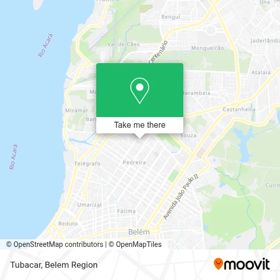 Tubacar map