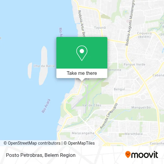Posto Petrobras map