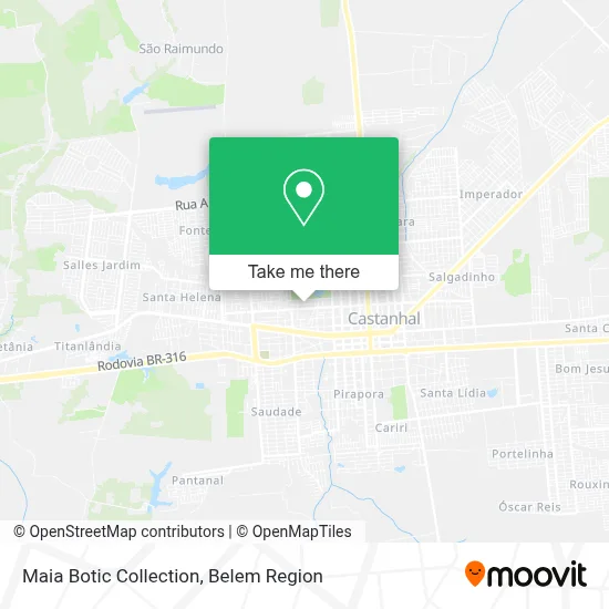 Maia Botic Collection map
