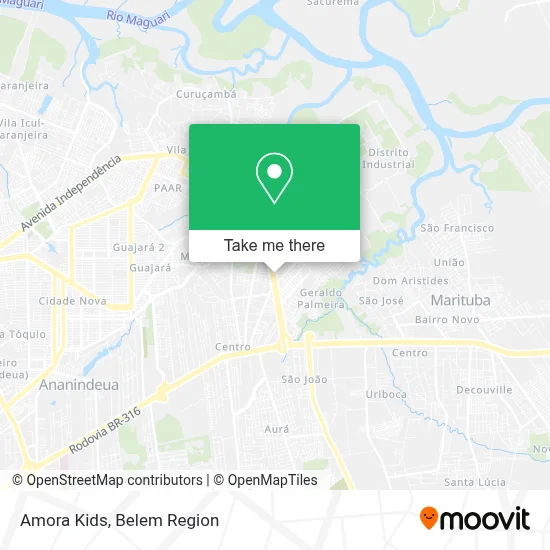 Amora Kids map