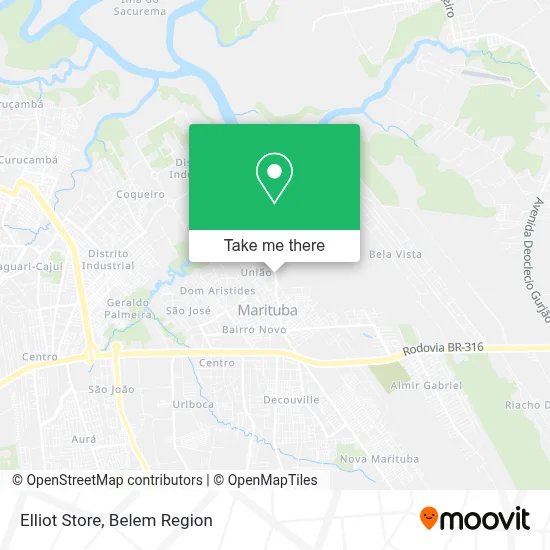 Elliot Store map