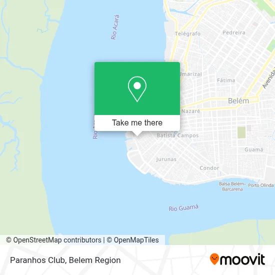 Paranhos Club map