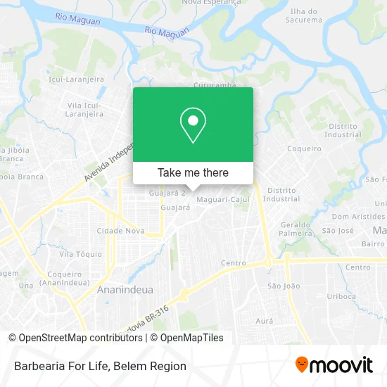 Barbearia For Life map