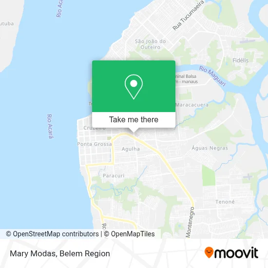 Mary Modas map