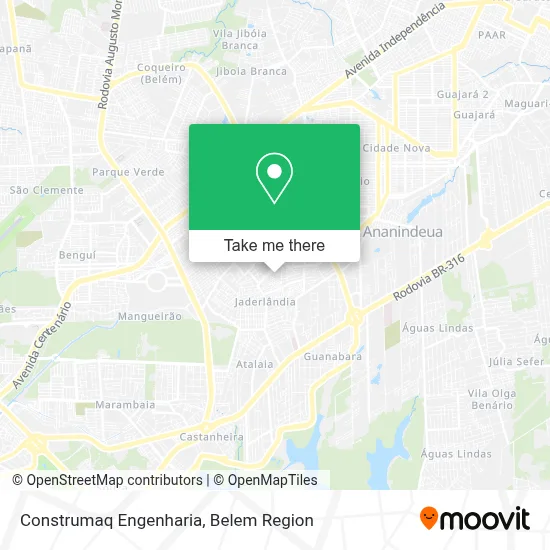 Construmaq Engenharia map