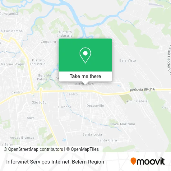 Inforwnet Serviços Internet map