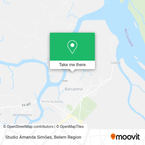 Studio Amanda Simões map
