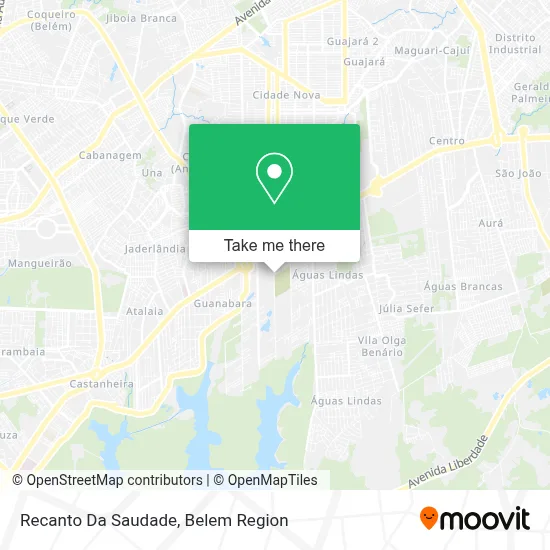 Recanto Da Saudade map