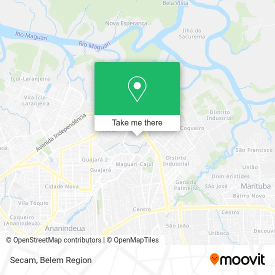 Secam map