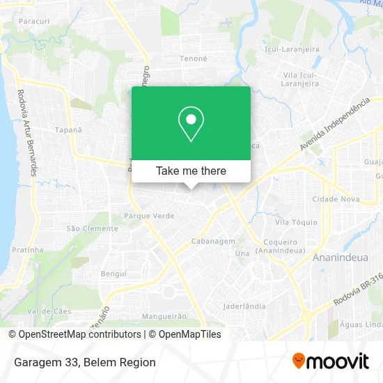 Garagem 33 map