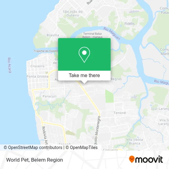 World Pet map