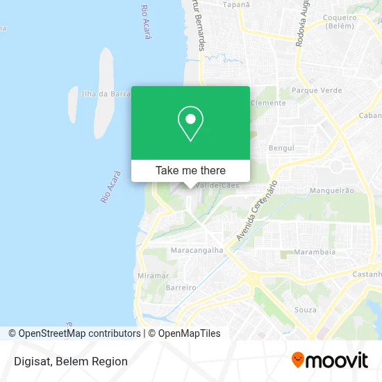 Digisat map