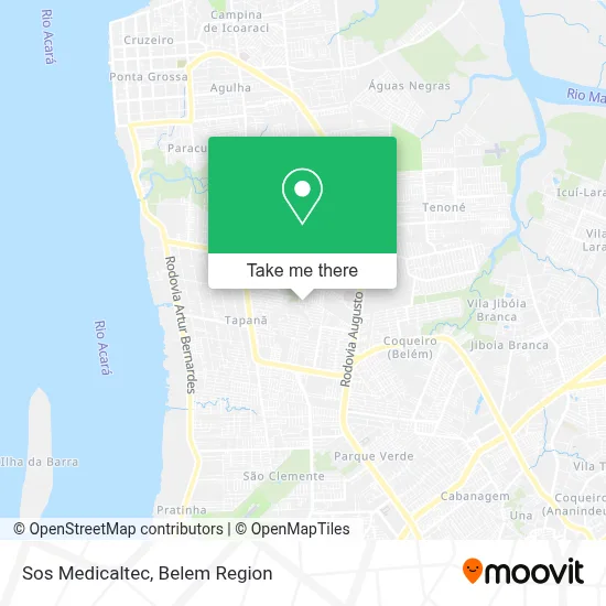 Sos Medicaltec map
