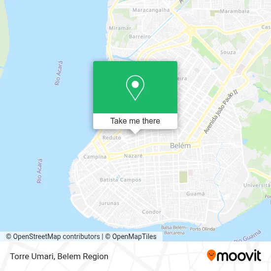 Torre Umari map