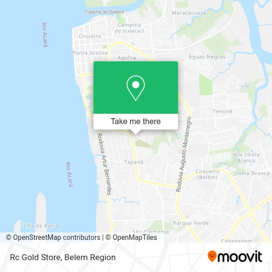 Rc Gold Store map
