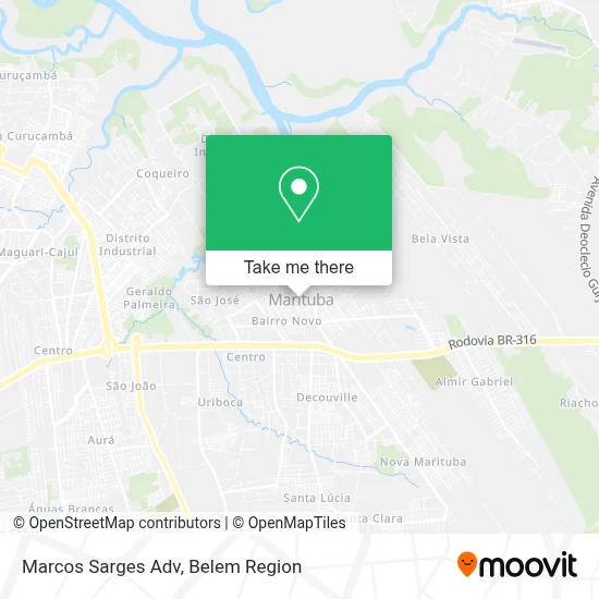 Marcos Sarges Adv map