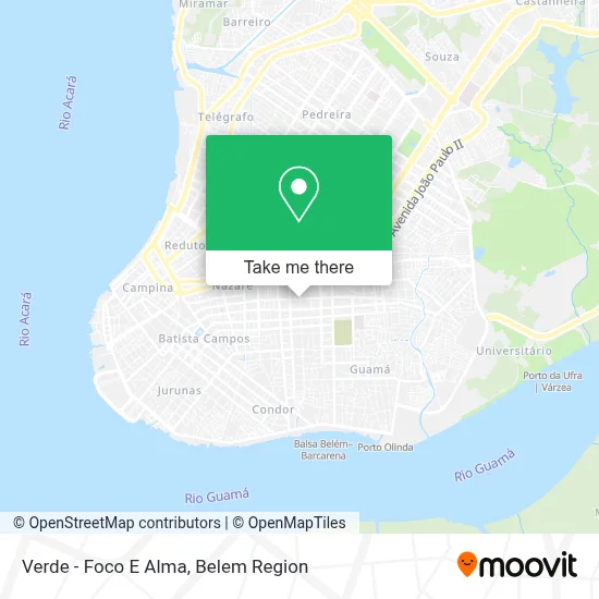 Verde - Foco E Alma map