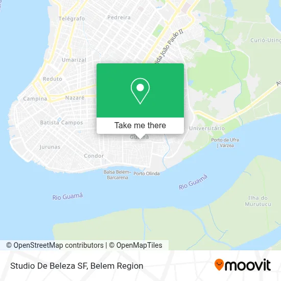 Studio De Beleza SF map