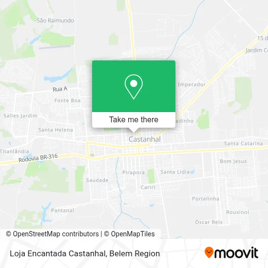 Loja Encantada Castanhal map