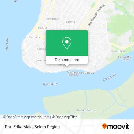 Dra. Erika Maia map