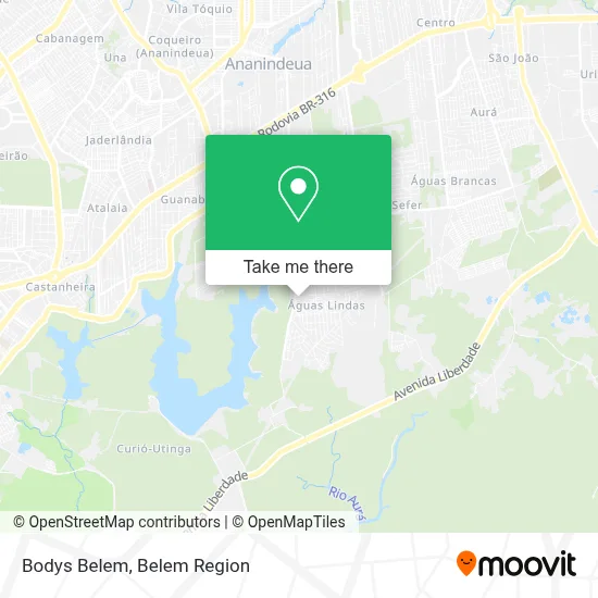 Bodys Belem map