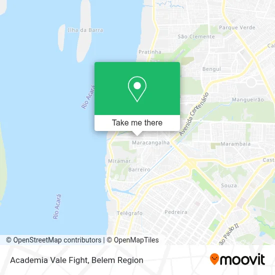 Academia Vale Fight map