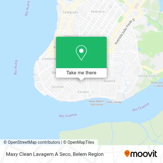 Maxy Clean Lavagem A Seco map