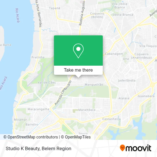 Studio K Beauty map
