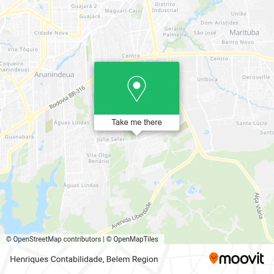Henriques Contabilidade map