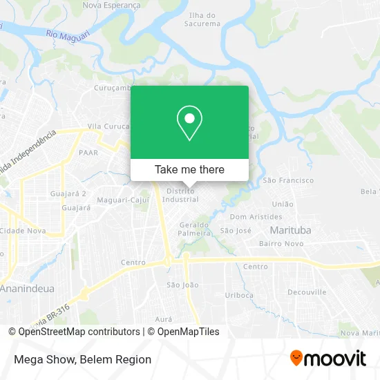 Mega Show map
