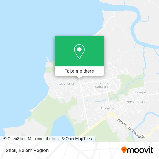 Shell map