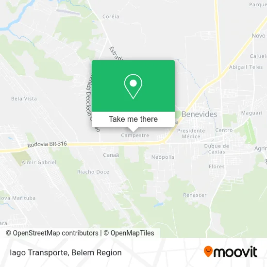 Iago Transporte map