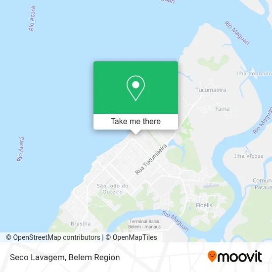 Seco Lavagem map