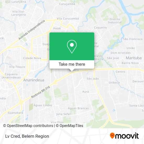 Lv Cred map