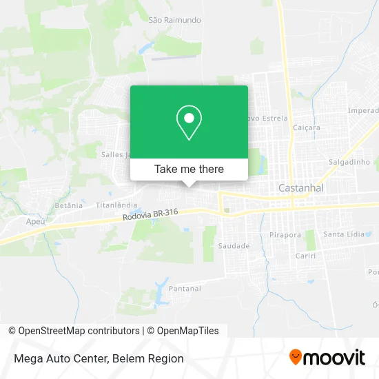 Mega Auto Center map