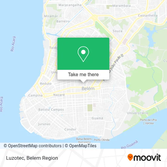 Luzotec map