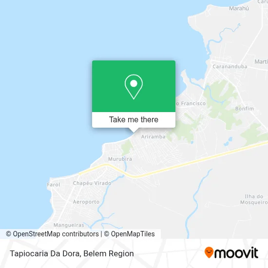 Tapiocaria Da Dora map
