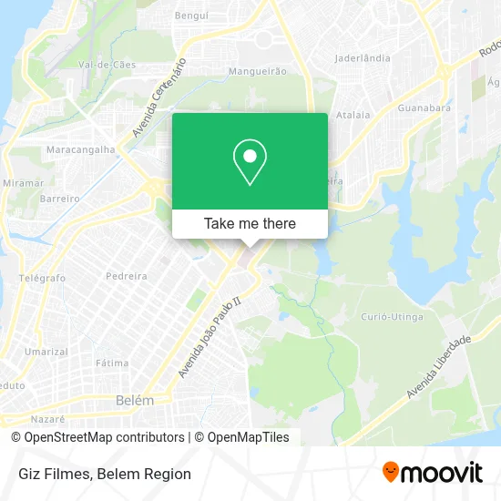 Giz Filmes map