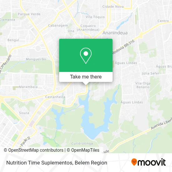 Nutrition Time Suplementos map