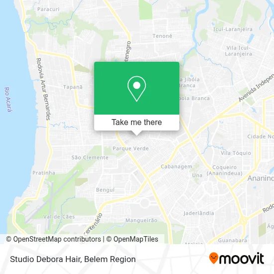 Studio Debora Hair map