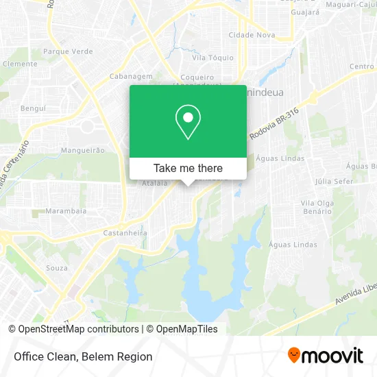 Office Clean map