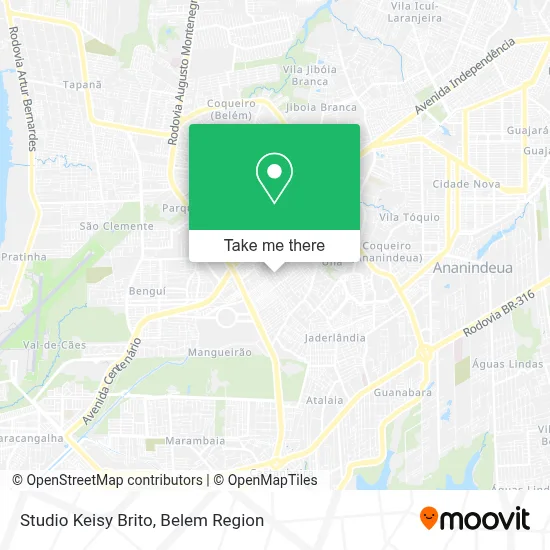 Studio Keisy Brito map
